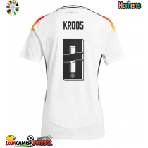Camisa de Futebol Alemanha Toni Kroos #8 Equipamento Principal Europeu 2024 Manga Curta